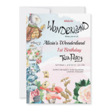 誕生日招待状 | Teaパーティー