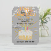 誕生日招待 シーズンカード (スタンド正面)