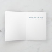 誕生日挨拶カードのためのイメージ自由の女神 カード (内部)