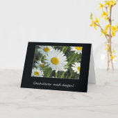 誕生日挨拶(ノルウェー語) カード (黄色い花)