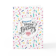 誕生日振りかけるキャンディパターン