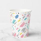 誕生日振りかけるキャンディパターン 紙コップ (左)