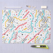 誕生日振りかけるキャンディパターン 薄葉紙 (クラフト)