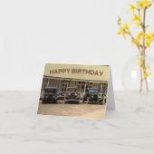 誕生日改造カード カード (黄色い花)