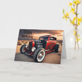 誕生日改造カード カード (黄色い花)