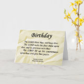 誕生日数6-24 カード (黄色い花)