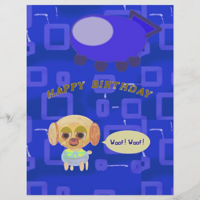 誕生日文具 レターヘッド (正面)