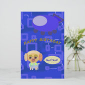 誕生日文具 便箋 (スタンド正面)