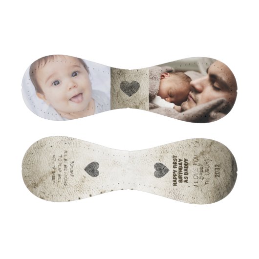 誕生日新しいパパBe CreateYourOwnフォトコラージュ 野球ボール (パネル)