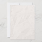 誕生日新聞とフォトブレイクニュース追加 招待状 (裏面)