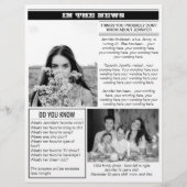 誕生日新聞社1980年フライヤー チラシ (裏面)