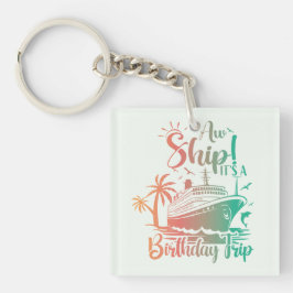 誕生日旅行だ！クルーズ キーホルダー