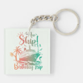 誕生日旅行だ！クルーズ キーホルダー (裏面)