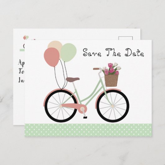 誕生日日付はがきの保存 ポストカード (正面/裏面)