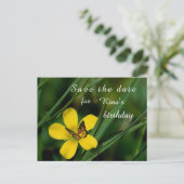 誕生日日付ポストカードの保存 ポストカード (スタンド正面)