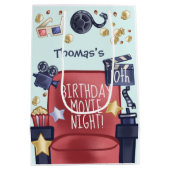 誕生日映画鑑賞会 ミディアムペーパーバッグ (裏面)