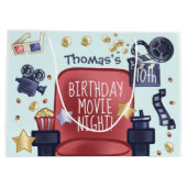 誕生日映画鑑賞会 ラージペーパーバッグ (裏面)