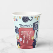 誕生日映画鑑賞会 紙コップ (裏面)