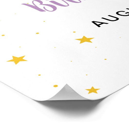 誕生日時代の誕生日パーティーへようこそ ポスター (角)