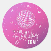 誕生日時代,時代パーティー,時代パーティー ラウンドシール (正面)