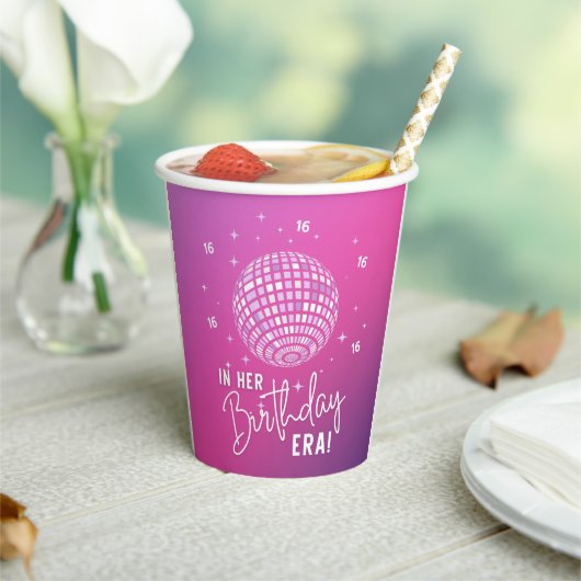誕生日時代，時代パーティー，時代パーティー 紙コップ (インサイチュ)