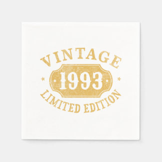 誕生日最高のギフト限定1993年代 スタンダードカクテルナプキン