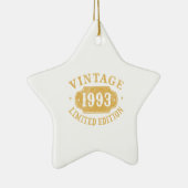 誕生日最高のギフト限定1993年代 セラミックオーナメント (右)
