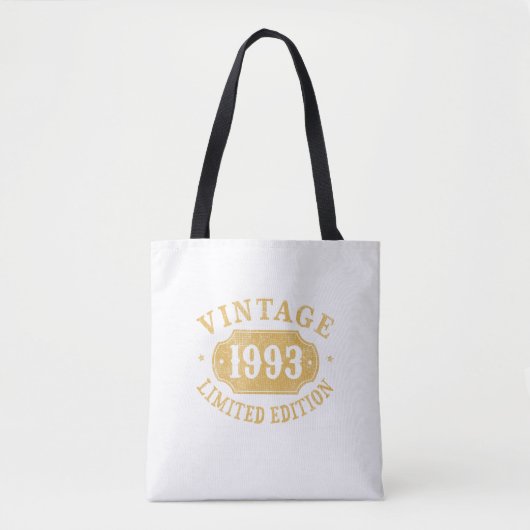 誕生日最高のギフト限定1993年代 トートバッグ (正面)