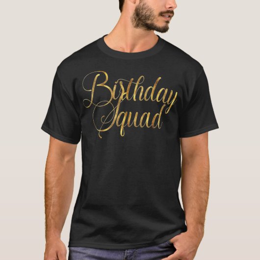 誕生日最高のスチームの友フード付とスウェアス –  Tシャツ (正面)