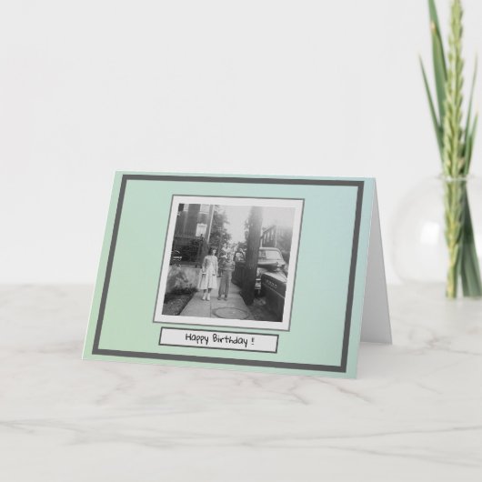 誕生日最高の友 カード (正面)