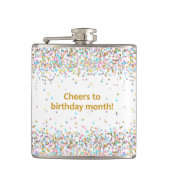 誕生日月フラスコ フラスク (正面)