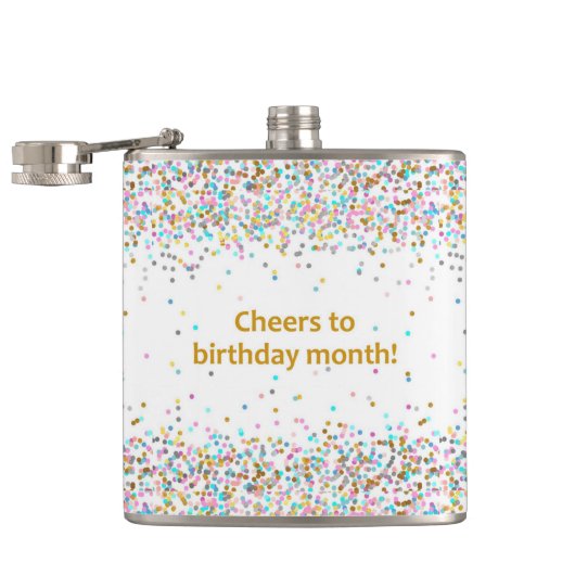 誕生日月フラスコ フラスク (オープン)