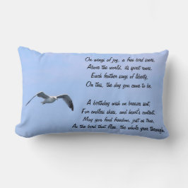 誕生日枕(詩的な願い) ランバークッション