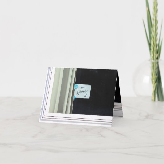 誕生日検疫カード カード (正面)