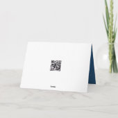 誕生日機飛んでいる内の紙マウス カード (裏面)