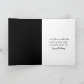 誕生日武術アートネオンエナジーライトトレイル カード (内部)