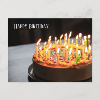 誕生日母 ポストカード