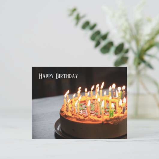 誕生日母 ポストカード (スタンド正面)