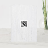 誕生日水彩タンポポ カード (裏面)