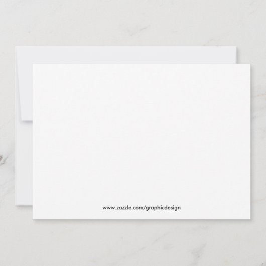 誕生日水着 招待状 (裏面)