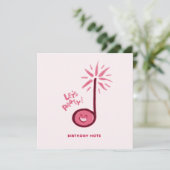 誕生日注記 シーズンカード (スタンド正面)