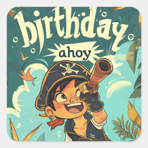 誕生日海賊！ スクエアシール