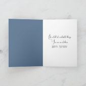 誕生日満月の海波 カード (内部)