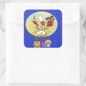 誕生日漫画 スクエアシール (バッグ)