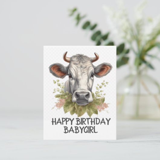 誕生日牛 シーズンカード (スタンド正面)