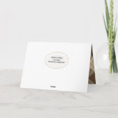 誕生日犬の骨と犬のカード カード (裏面)