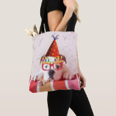 誕生日犬 トートバッグ (クローズアップ)