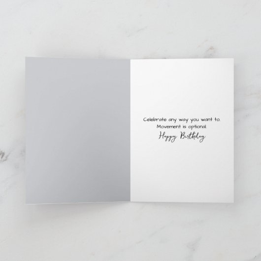 誕生日猫がピアノで昼寝をする鍵 カード (内部)