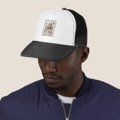 誕生日猫猫誕生日年齢ヴィンテージベクターアートS キャップ (インサイチュ)