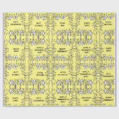 誕生日猫用ラッピング紙 ラッピングペーパー (フラット)